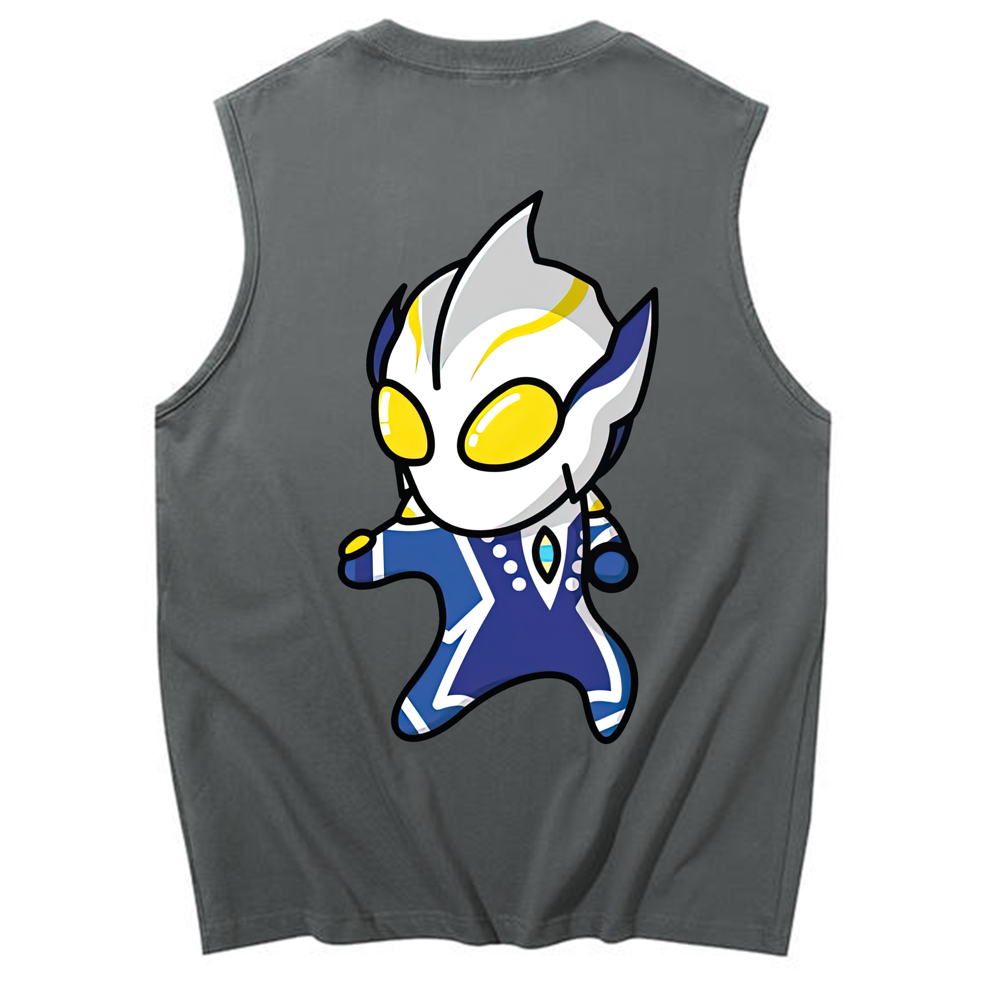 （画像用） ウルトラマン Ultraman コットン100％タンクトップ（背面プリント）